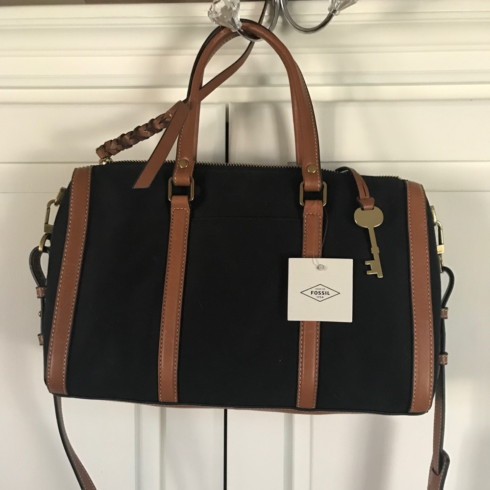Fossil Kendall Satchel Handbag NWT 👜